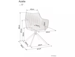 Signal Fotele Do Biura|Krzesła Do Jadalni*Krzesło Azalia Brego