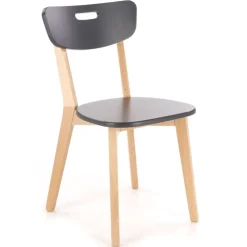 Hauss Krzesła Do Jadalni|Krzesła*Krzesło bukowe czarne Niko