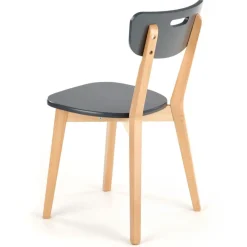 Hauss Krzesła Do Jadalni|Krzesła*Krzesło bukowe grafitowe Niko