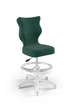 Dzieci Entelo Krzesła Do Biurka Do Pokoju Dziecięcego*Krzesło dziecięce Petit biały Velvet 05 rozmiar 3 WK+P