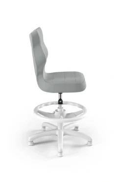 Dzieci Entelo Krzesła Do Biurka Do Pokoju Dziecięcego*Krzesło dziecięce Petit biały Velvet 03 rozmiar 4 WK+P