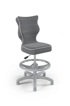 Dzieci Entelo Krzesła Do Biurka Do Pokoju Dziecięcego*Krzesło dziecięce Petit szary Jasmine 33 rozmiar 4 WK+P