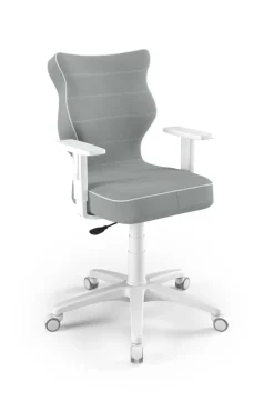 Entelo Krzesła Do Biurka Do Pokoju Młodzieżowego*Krzesło młodzieżowe Duo biały Jasmine 03 rozmiar 6