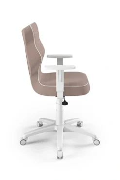 Entelo Krzesła Do Biurka Do Pokoju Młodzieżowego*Krzesło młodzieżowe Duo biały Jasmine 08 rozmiar 6