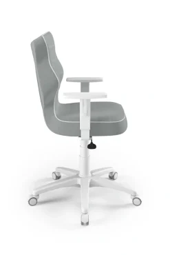 Entelo Krzesła Do Biurka Do Pokoju Młodzieżowego*Krzesło młodzieżowe Duo biały Jasmine 03 rozmiar 5