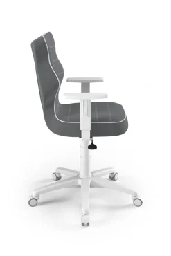 Entelo Krzesła Do Biurka Do Pokoju Młodzieżowego*Krzesło młodzieżowe Duo biały Jasmine 33 rozmiar 6