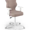 Entelo Krzesła Do Biurka Do Pokoju Młodzieżowego*Krzesło młodzieżowe Duo biały Jasmine 08 rozmiar 5