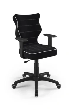 Entelo Krzesła Do Biurka Do Pokoju Młodzieżowego*Krzesło młodzieżowe Duo czarny Jasmine 01 rozmiar 6