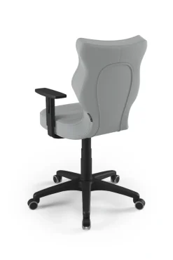 Entelo Krzesła Do Biurka Do Pokoju Młodzieżowego*Krzesło młodzieżowe Duo czarny Velvet 03 rozmiar 6