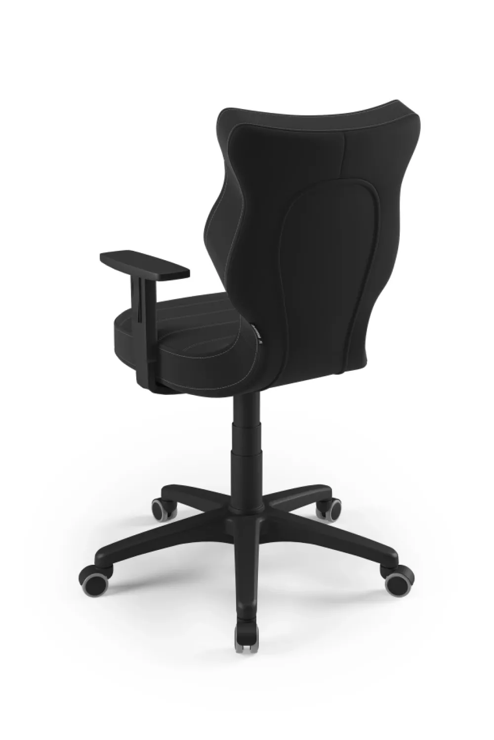 Entelo Krzesła Do Biurka Do Pokoju Młodzieżowego*Krzesło młodzieżowe Duo czarny Velvet 17 rozmiar 6