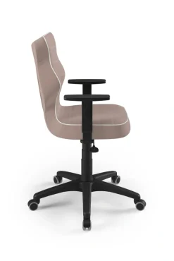 Entelo Krzesła Do Biurka Do Pokoju Młodzieżowego*Krzesło młodzieżowe Duo czarny Jasmine 08 rozmiar 5