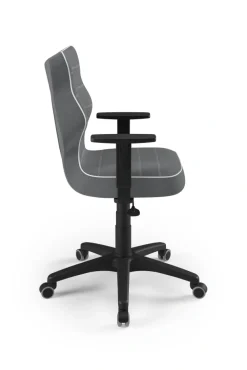 Entelo Krzesła Do Biurka Do Pokoju Młodzieżowego*Krzesło młodzieżowe Duo czarny Jasmine 33 rozmiar 6