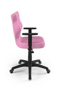 Entelo Krzesła Do Biurka Do Pokoju Młodzieżowego*Krzesło młodzieżowe Duo czarny Visto 08 rozmiar 5