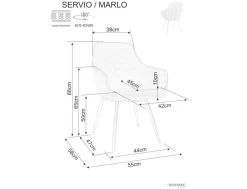 Dzieci Signal Krzesła Do Biura|Krzesła Do Biurka Do Pokoju Młodzieżowego*Krzesło Servio Brego