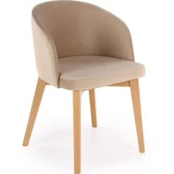 Hauss Krzesła Do Jadalni|Krzesła*Krzesło tapicerowane welurowe Flavio 2 Dream 01