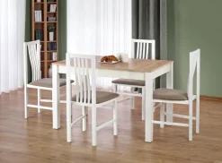 Halmar Stoły*KSAWERY stół kolor dąb sonoma / biały (2p=1szt)1 sztuka