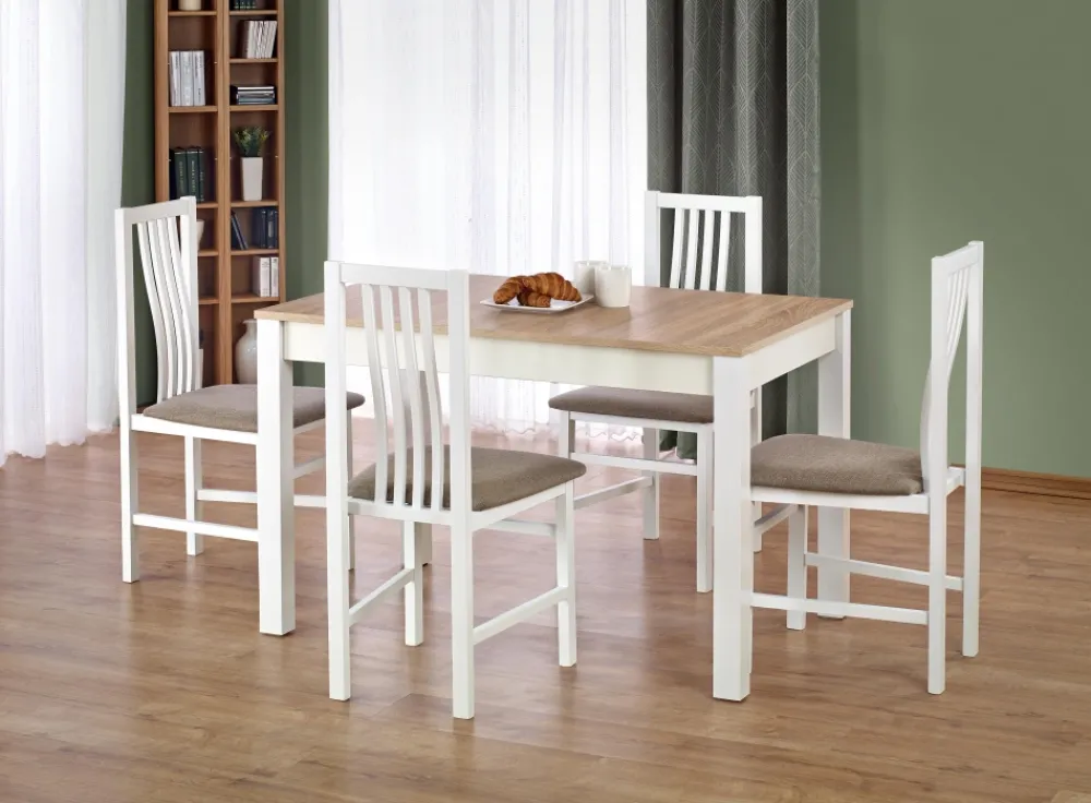 Halmar Stoły*KSAWERY stół kolor dąb sonoma / biały (2p=1szt)1 sztuka