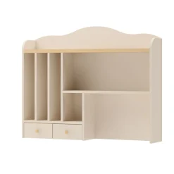 Dzieci Lenart Biurka Do Pokoju Młodzieżowego|Biurka Do Pokoju Dziecięcego*biurko z nadstawką Story SO-03 + SO-04 beż piaskowy/dąb vincenza bielona