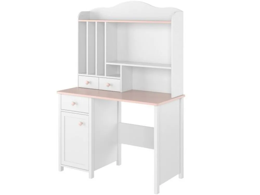 Dzieci Lenart Biurka Do Pokoju Dziecięcego|Biurka Do Pokoju Młodzieżowego*biurko z nadstawką Luna LN-03 + LN-04, sekretarzyk