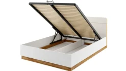 Lenart Łóżka Do Sypialni|Łóżka Drewniane*drewniane łóżko z pojemnikiem Dentro DT-02 białe