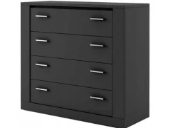 Lenart Komody Do Biura|Komody Do Przedpokoju*komoda Idea ID-10 czarna