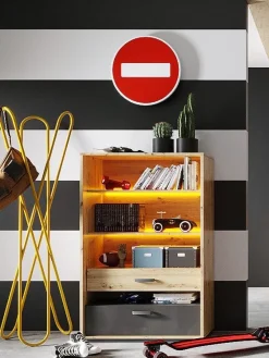 Dzieci Lenart Szafki I Regały Do Pokoju Młodzieżowego|Szafki I Regały Do Pokoju Dziecięcego*regał Qubic QB-06