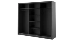 Lenart Szafy Do Przedpokoju|Szafy Do Sypialni*szafa Arti AR-02 czarna