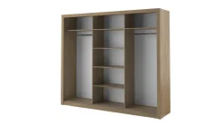 Lenart Szafy Do Przedpokoju|Szafy Do Sypialni*szafa Arti AR-02 dąb shetland