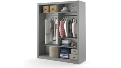 Lenart Szafy Do Przedpokoju|Szafy Do Sypialni*szafa Arti AR-03 szara