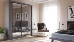 Lenart Szafy Do Przedpokoju|Szafy Do Sypialni*szafa Arti AR-03 szara