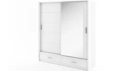 Lenart Szafy Do Przedpokoju|Szafy Do Sypialni*szafa Arti AR-05P z oświetleniem / biała