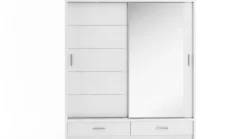 Lenart Szafy Do Przedpokoju|Szafy Do Sypialni*szafa Arti AR-05P z oświetleniem / biała