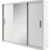 Lenart Szafy Do Przedpokoju|Szafy Do Pokoju Młodzieżowego*szafa duża Idea ID-01 z przesuwnymi drzwiami biała