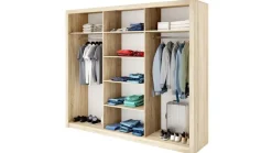 Lenart Szafy Do Przedpokoju|Szafy Do Pokoju Młodzieżowego*szafa duża Idea ID-01 z przesuwnymi drzwiami biała