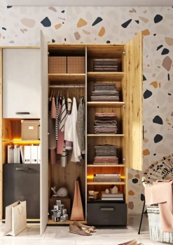 Dzieci Lenart Szafy Do Pokoju Młodzieżowego|Szafy Do Pokoju Dziecięcego*szafa Qubic QB-03