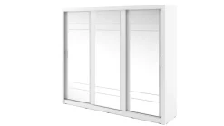 Lenart Szafy Do Przedpokoju|Szafy Do Sypialni*szafa trzydrzwiowa z lustrem Arti AR-02 biała