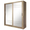 Lenart Szafy Do Przedpokoju|Szafy Do Sypialni*szafa z lustrem Arti AR-08 dąb shetland