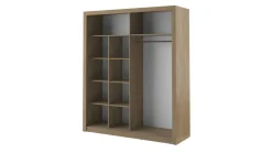 Lenart Szafy Do Przedpokoju|Szafy Do Sypialni*szafa z lustrem Arti AR-08 dąb shetland