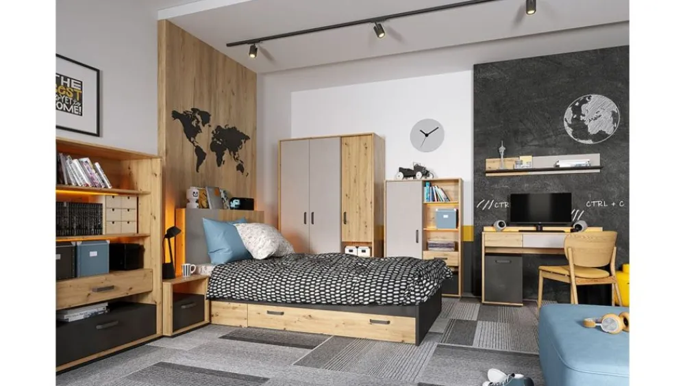 Dzieci Lenart Szafki Nocne Do Pokoju Młodzieżowego|Szafki Nocne Do Pokoju Dziecięcego*szafka nocna Qubic QB-10