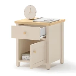Dzieci Lenart Szafki Nocne Do Pokoju Młodzieżowego|Szafki Nocne Do Pokoju Dziecięcego*szafka nocna Story SO-07 beż piaskowy/dąb vincenza bielona
