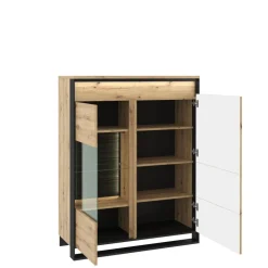 Lenart Witryny Do Jadalni|Witryny Do Salonu*witryna niska Quant QA-06  w stylu loft