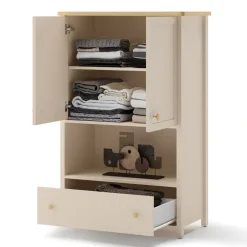 Dzieci Lenart Szafki I Regały Do Pokoju Młodzieżowego|Komody Młodzieżowe*wysoka komoda dziecięca Story SO-11 beż piaskowy/dąb vincenza bielona