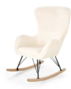 Halmar Fotele*LIBERTO 2 fotel wypoczynkowy kremowy / czarny / naturalny (1p=1szt)1 sztuka