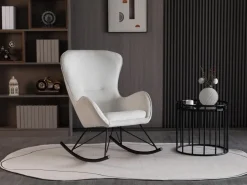 Halmar Fotele*LIBERTO 3 fotel wypoczynkowy biały (1p=1szt)1 sztuka