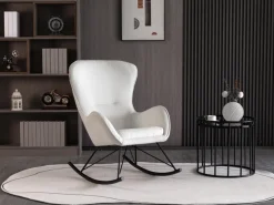 Halmar Fotele*LIBERTO 3 fotel wypoczynkowy biały (1p=1szt)1 sztuka