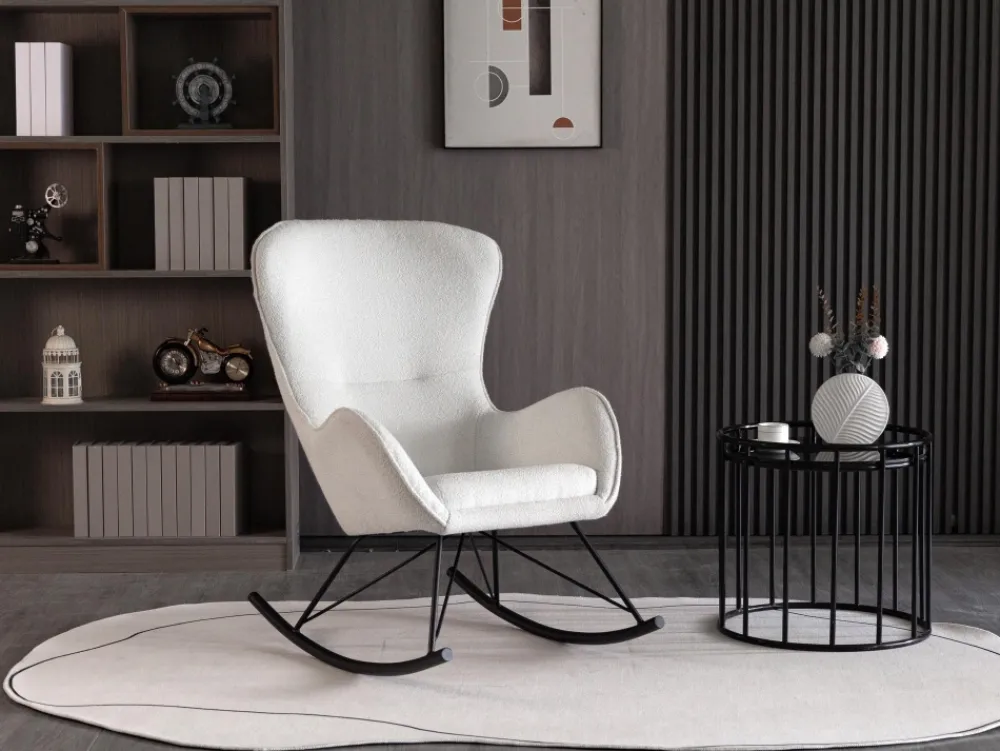 Halmar Fotele*LIBERTO 3 fotel wypoczynkowy biały (1p=1szt)1 sztuka