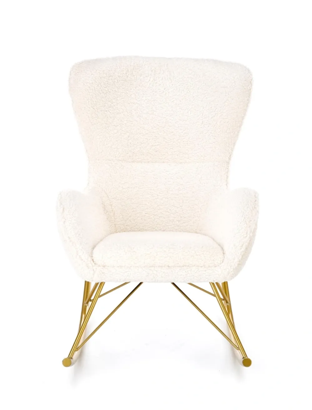 Halmar Fotele*LIBERTO fotel wypoczynkowy kremowy / złoty (1p=1szt)1 sztuka