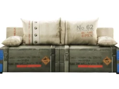 Dzieci Libro Łóżka Młodzieżowe|Łóżka Do Pokoju Dziecięcego*sofa Play Full Military 3FBA, wojskowy styl