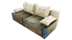 Dzieci Libro Łóżka Młodzieżowe|Łóżka Do Pokoju Dziecięcego*sofa Play Full Military 3FBA, wojskowy styl