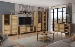 Mebelbos Komody Do Biura|Komody Do Przedpokoju*Loftowa komoda z wnęką Helix 2D 140